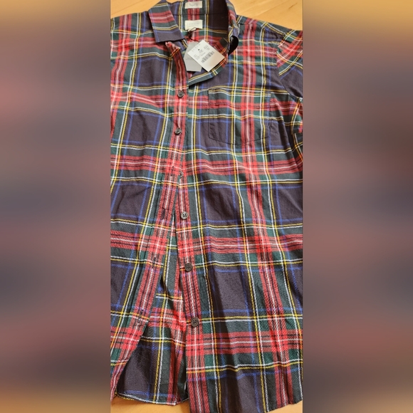 J.Crew Women's modern tartan button down shirt in Small petite - Picture 5 of 8